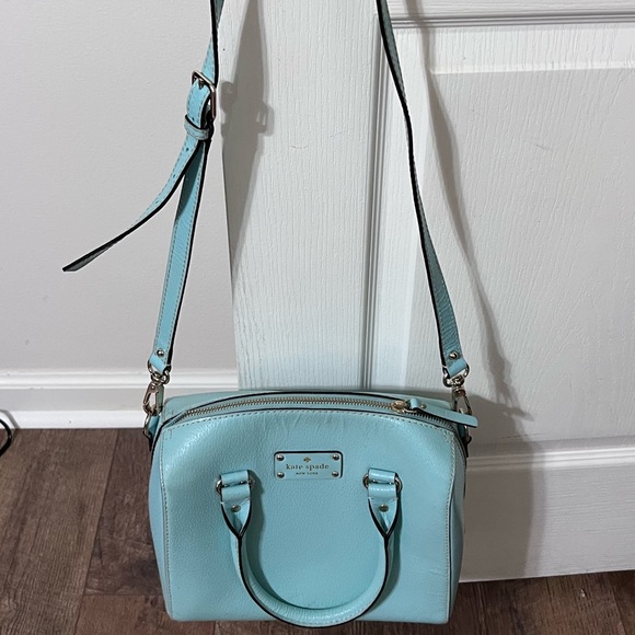 Kate Spade Aqua Blue Shoulder Bag - Picture 2 of 9